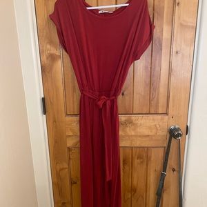 Maroon Dress